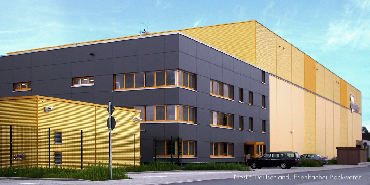 Erlenbacher Backwaren Produktionsgebäude